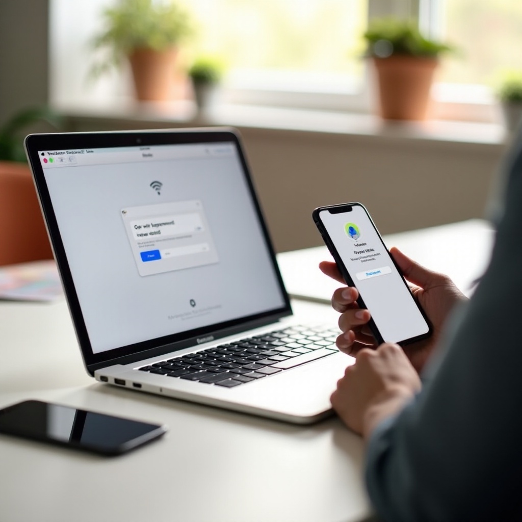WLAN-Passwort von Mac zu iPhone teilen