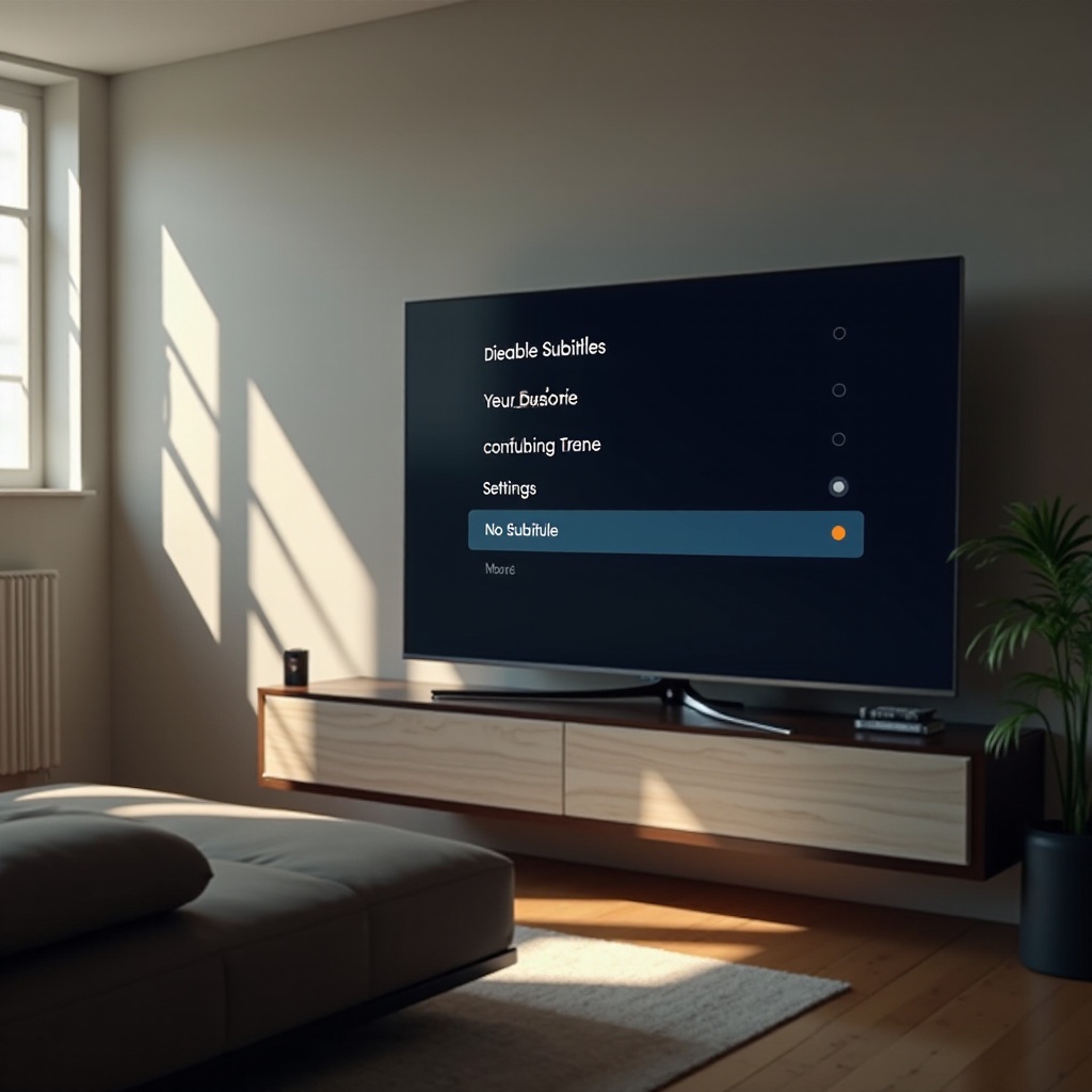 come disattivare i sottotitoli sul mio televisore Samsung