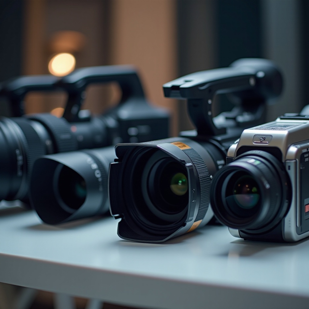 caméra d'enregistrement vidéo de haute qualité