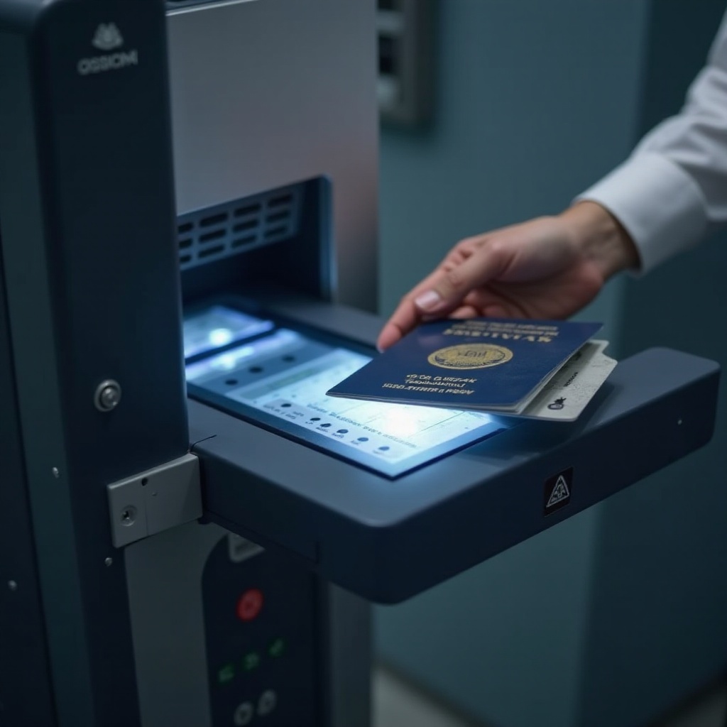 كيف تعمل ماسحات جوازات السفر
