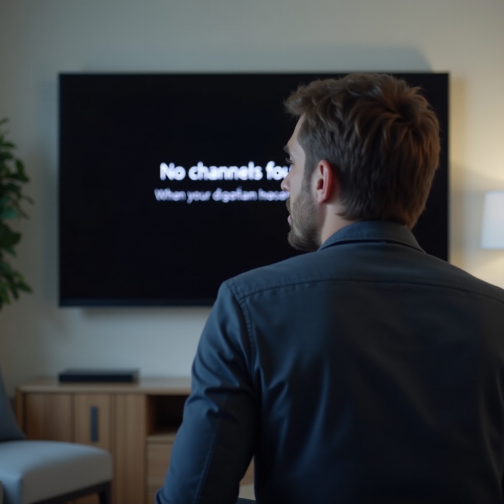 le téléviseur LG ne trouve pas de chaînes lors de l'auto-tuning