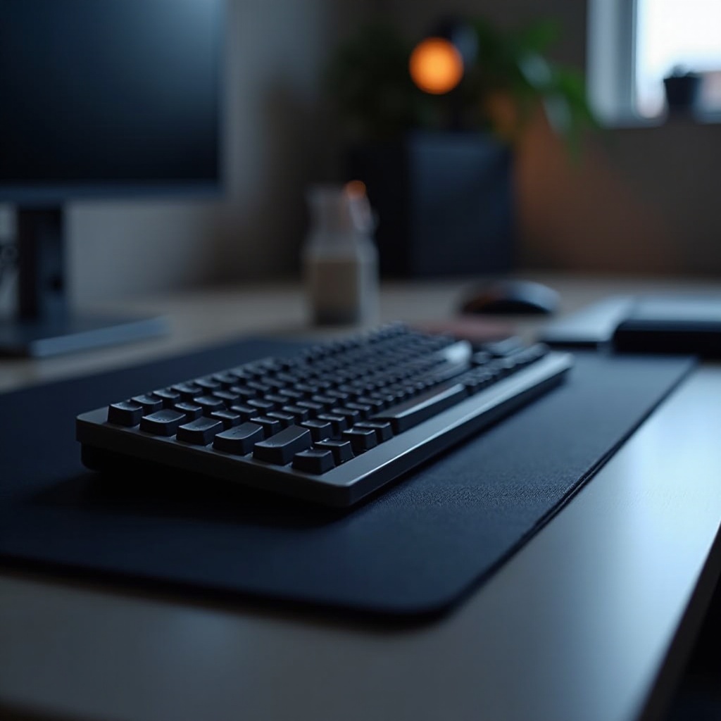 teclado de clique profundo