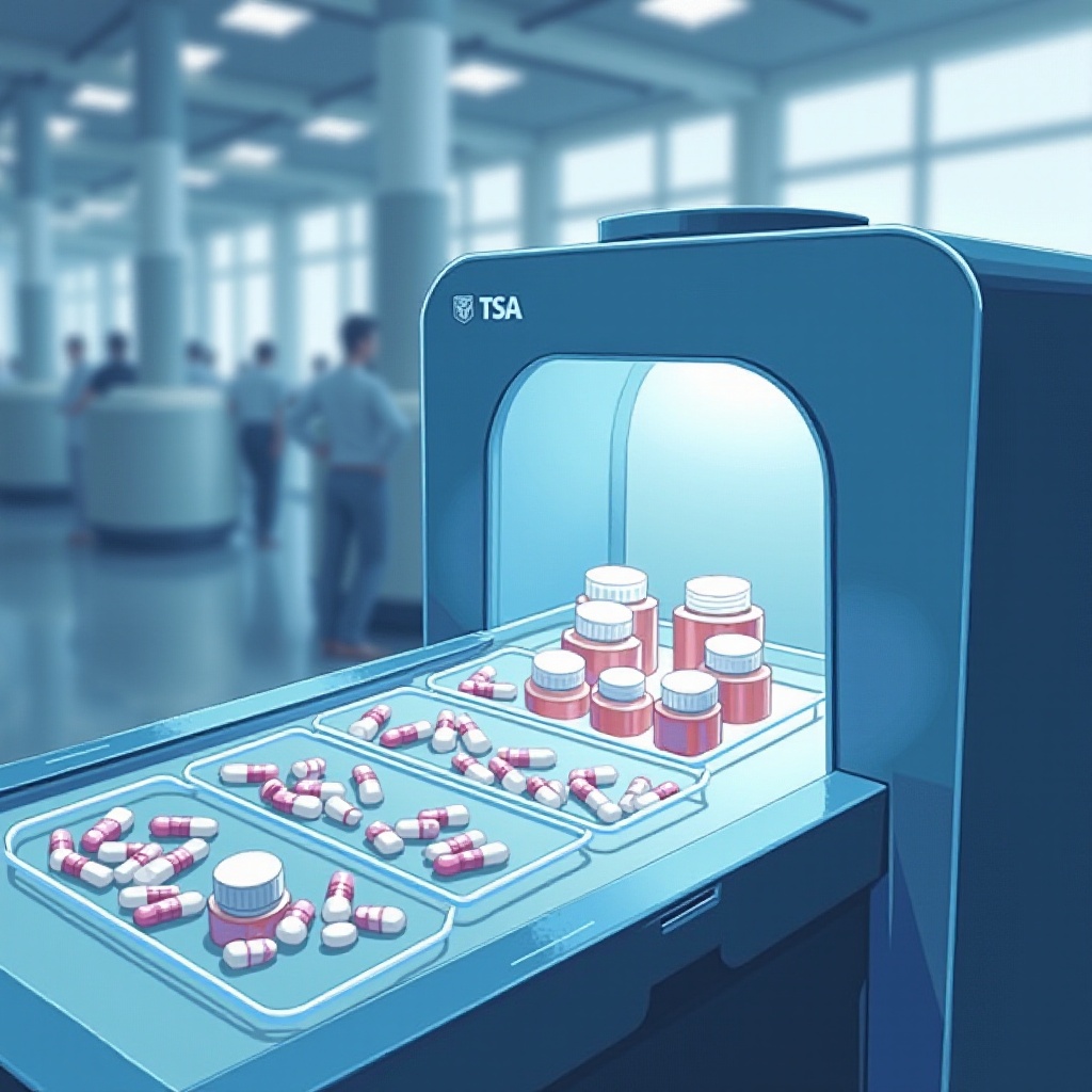 können TSA-Scanner durch Pillendosen sehen