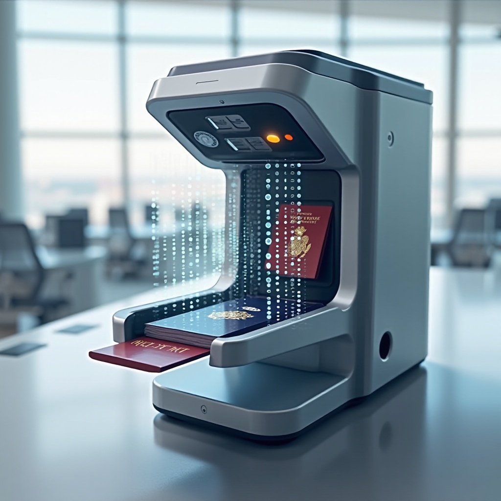 comment fonctionnent les lecteurs de passeports