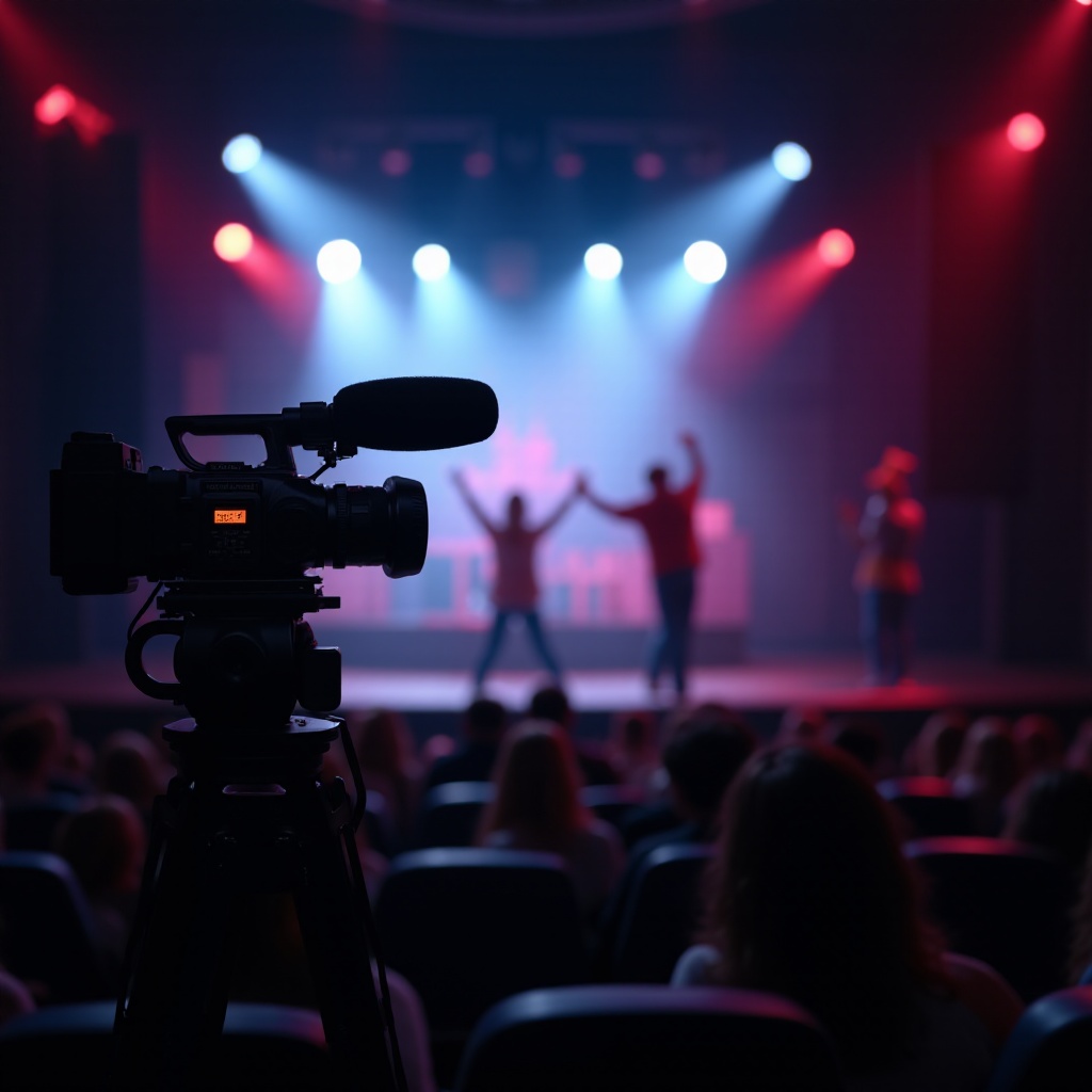 mejor cámara de video para actuaciones en el escenario
