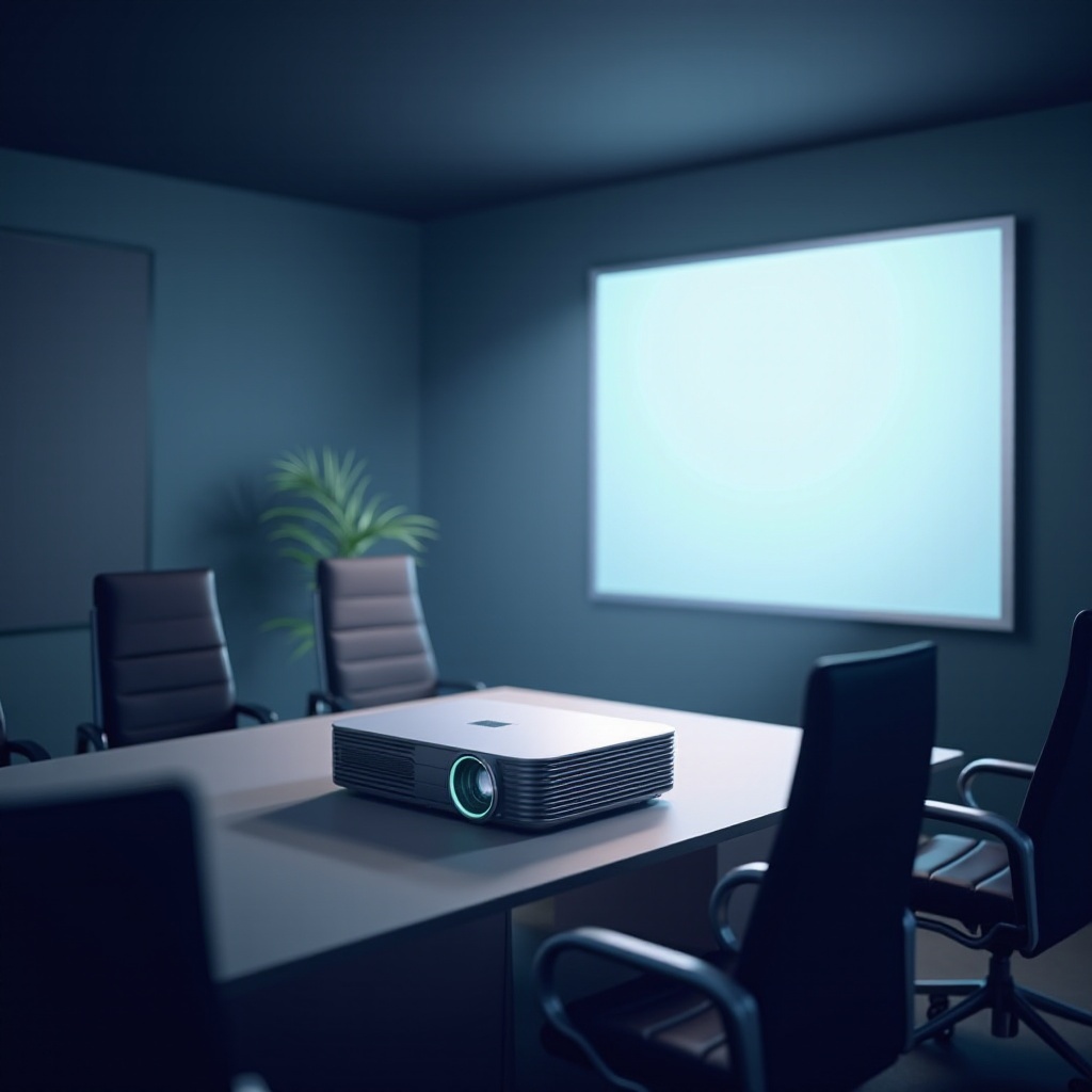 proyectores y pantallas avanzados para conferencias