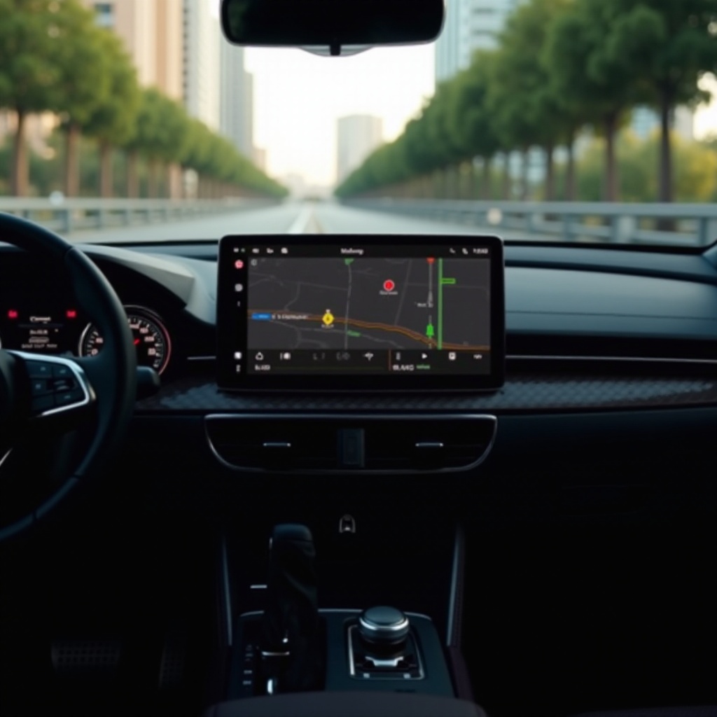 tela dividida do Android Auto
