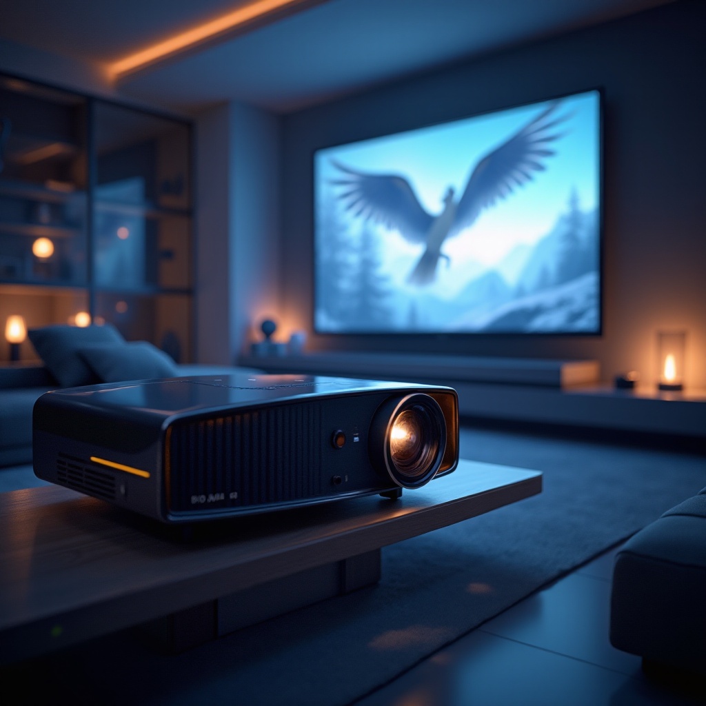 proyector de alta gama componentes de vanguardia