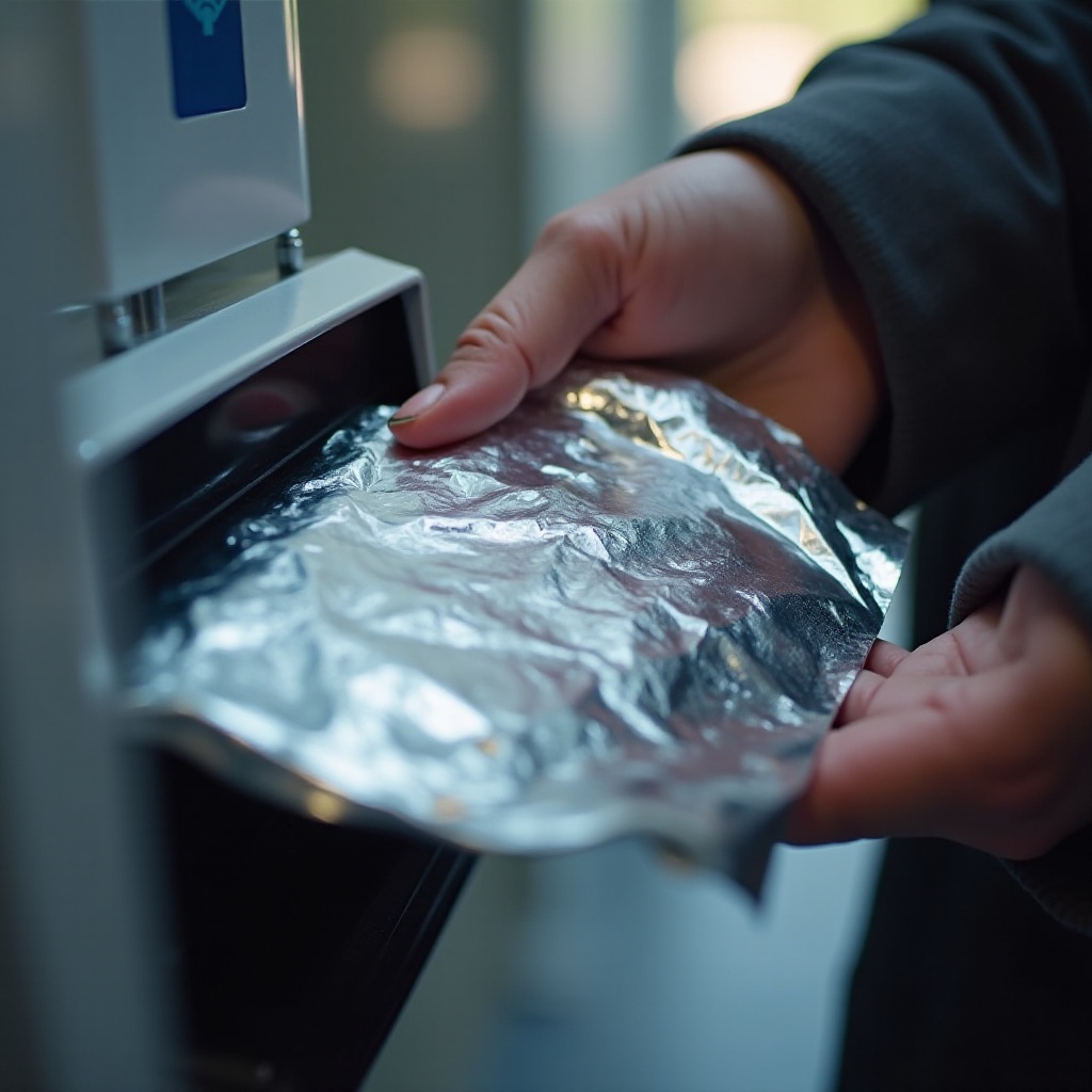 هل يمكن لورق الألمنيوم منع ماسحات RFID