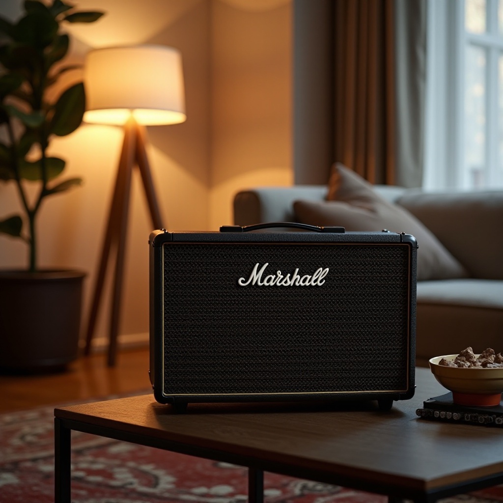 alto-falante marshall como ligar