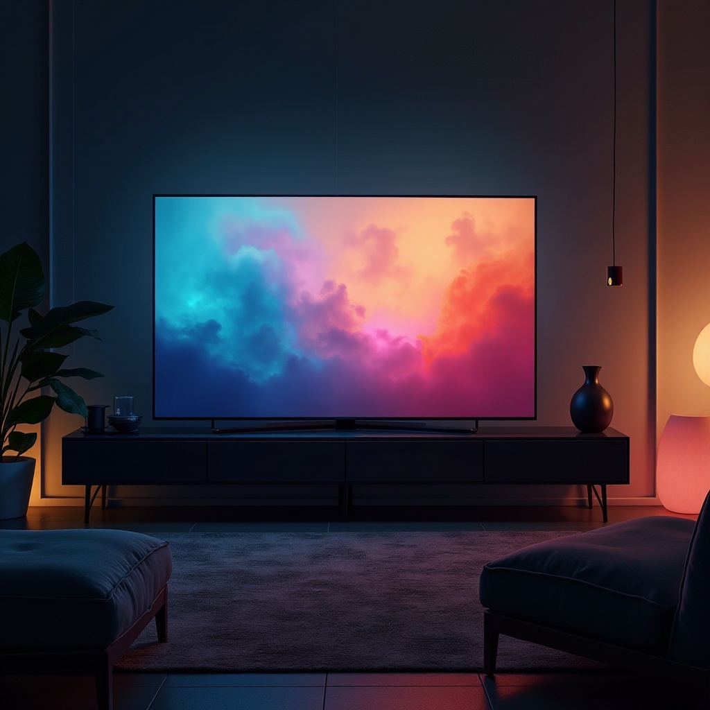 brûlure d'écran TV OLED LG