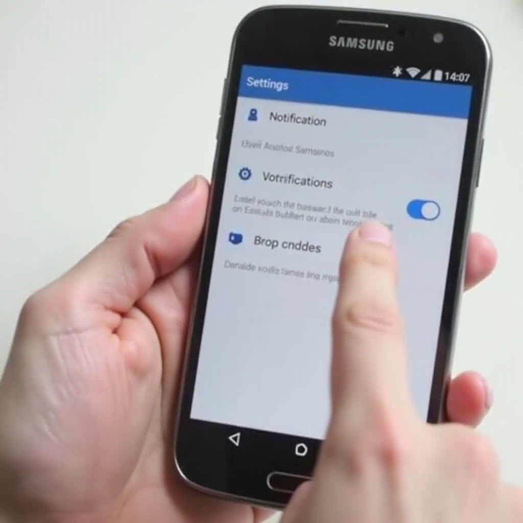 deaktiviere den Samsung Push-Dienst