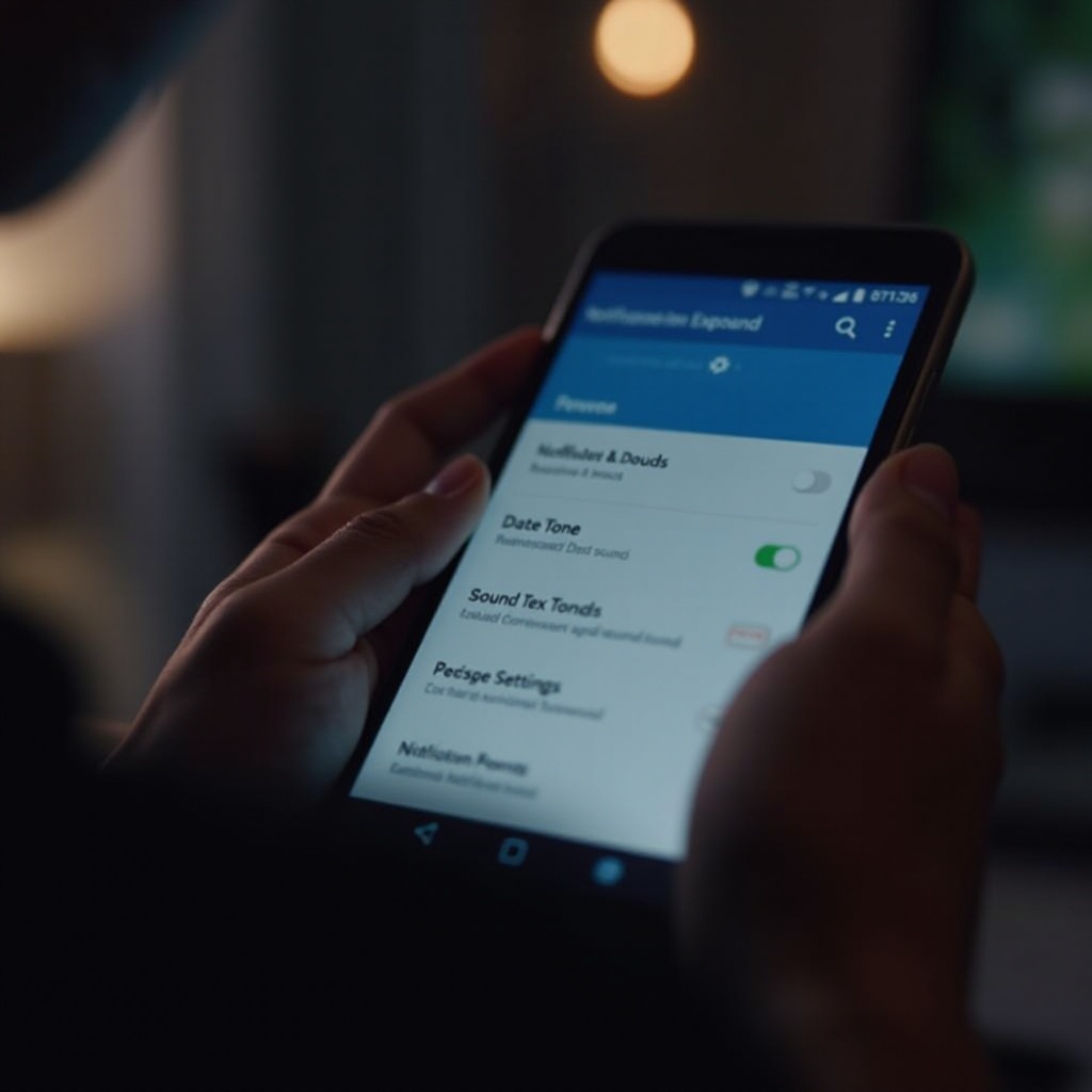 Textton auf Android ändern
