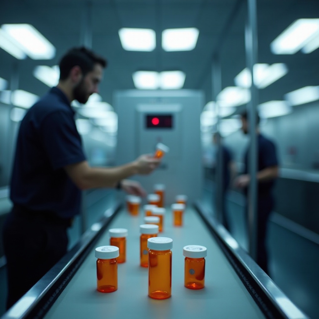 los escáneres TSA pueden ver a través de las botellas de pastillas