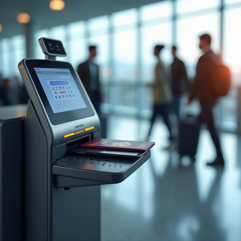 كيف تعمل ماسحات جوازات السفر