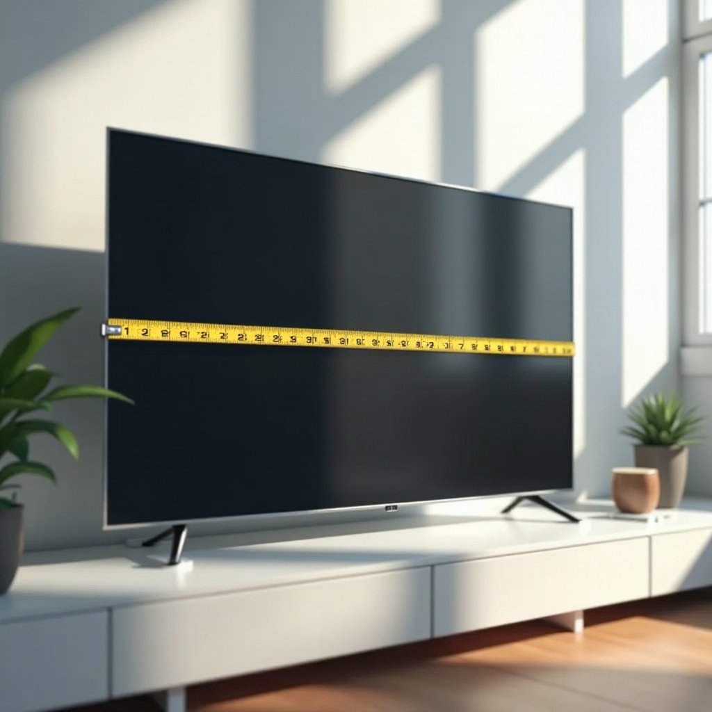 calcular o tamanho da tela a partir da diagonal