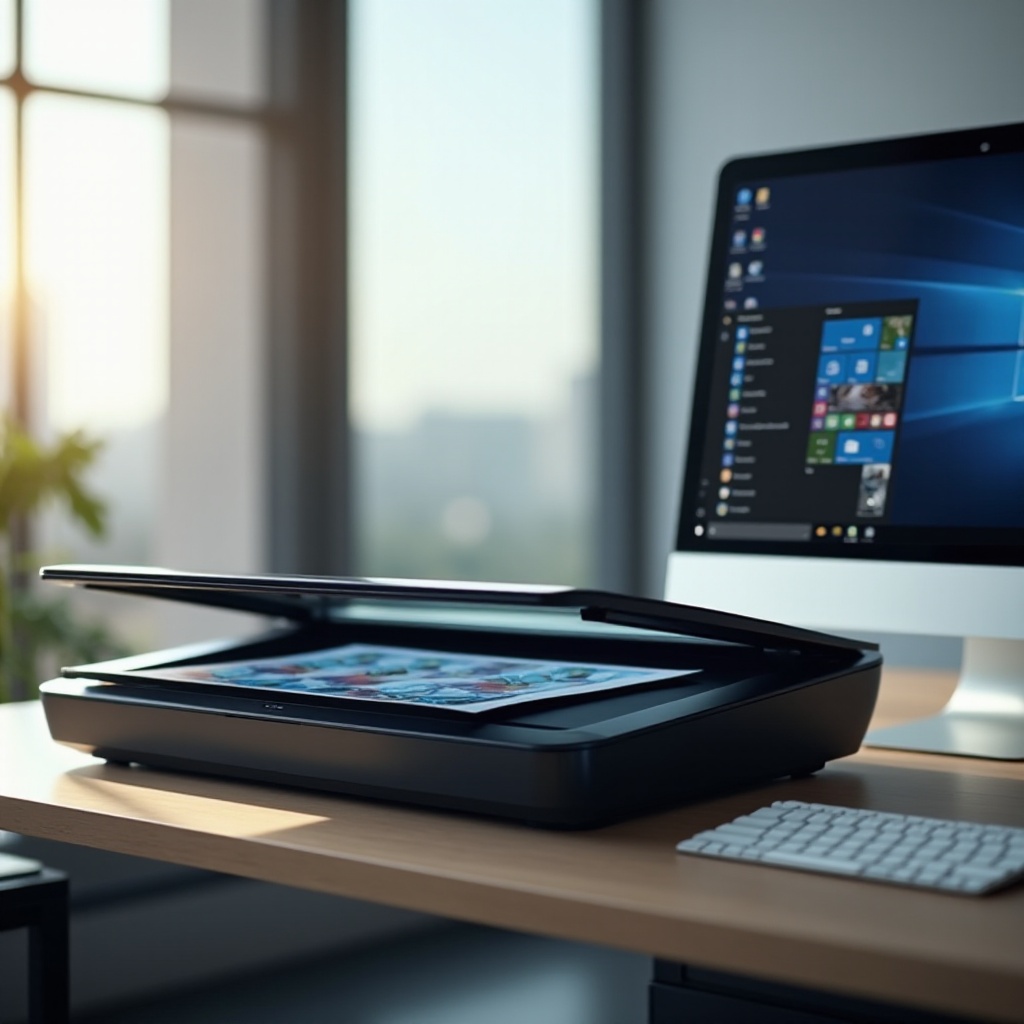 escáneres de cama plana compatibles con Windows 10