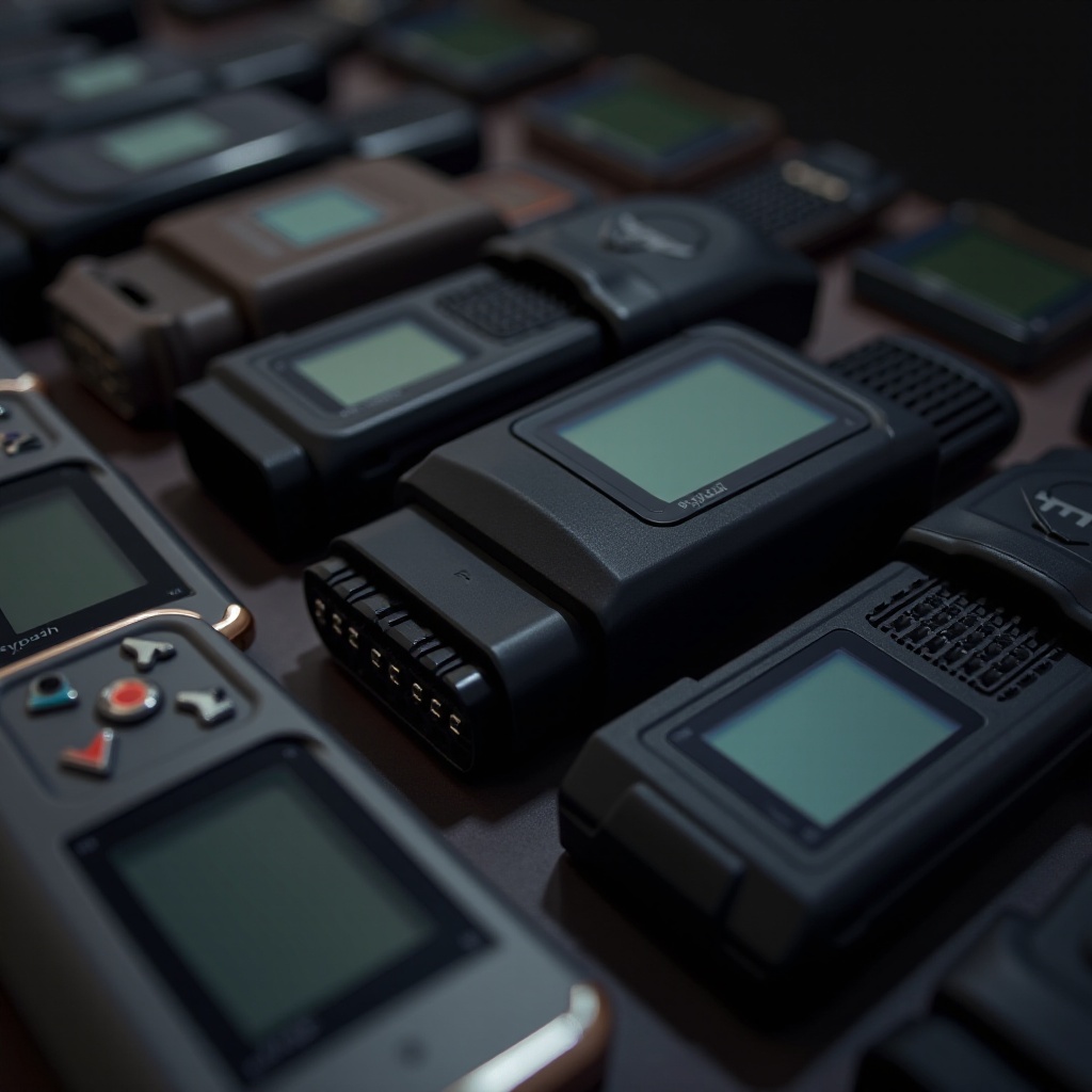 Motorkontrollleuchten-Computerscanner