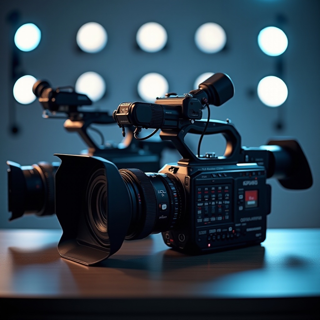 caméra d'enregistrement vidéo de haute qualité