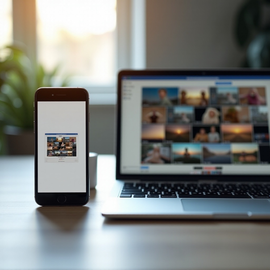 como transferir coisas do iPhone 15 para o laptop Chromebook