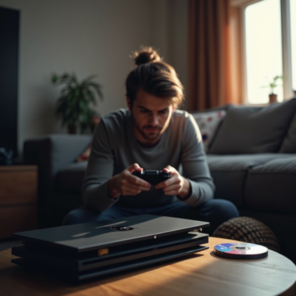 Die PS4 liest keine Discs.