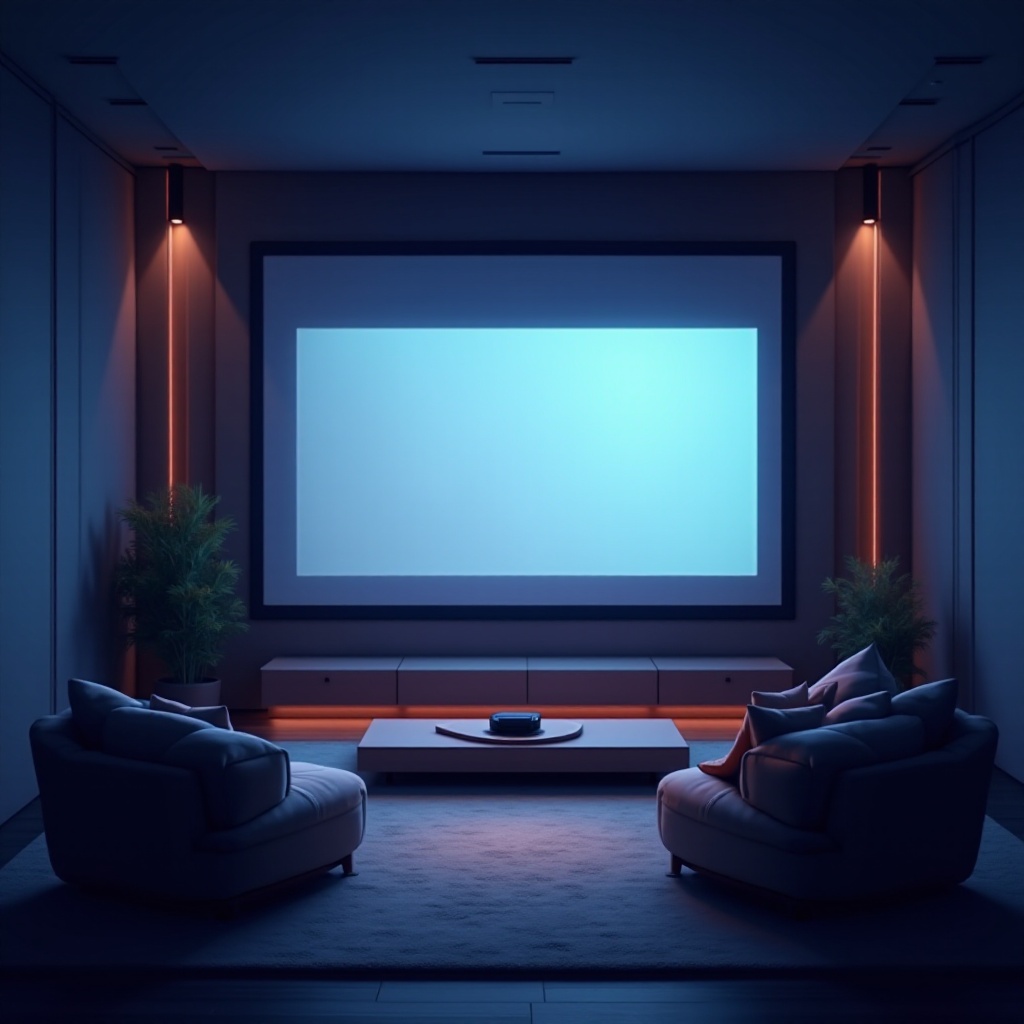 ¿hace la pantalla del proyector alguna diferencia?