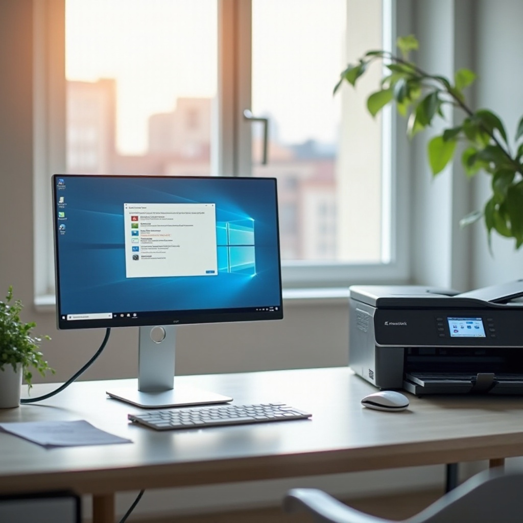 wie man einen Drucker unter Windows 10 freigibt
