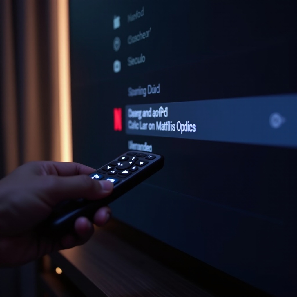 como sair do Netflix na TV Samsung