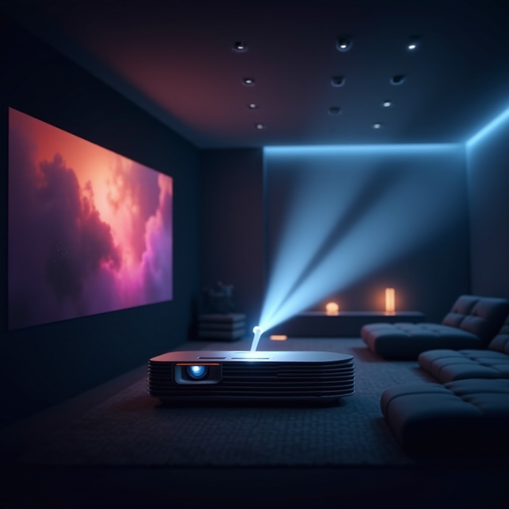 projetor de alta qualidade componentes de ponta