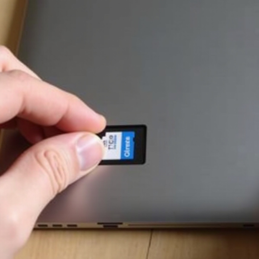 chromebook hewlett-packard onde coloco meu cartão sd