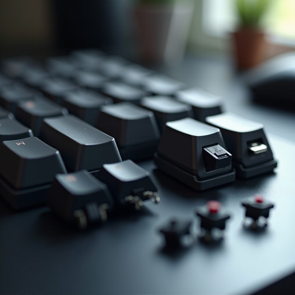 cuál es el interruptor de teclado más silencioso