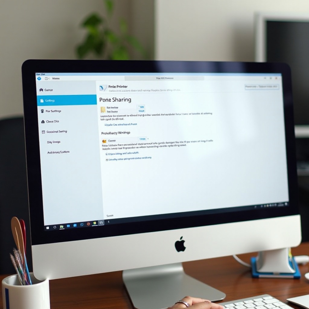 como compartilhar uma impressora no Windows 10