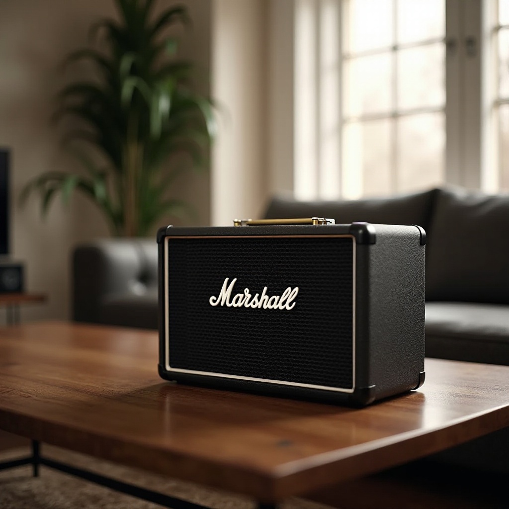 مكبر صوت مارشال كيفية التشغيل