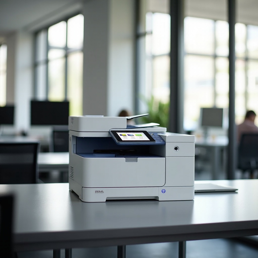melhor impressora a laser colorida tudo-em-um para pequeno escritório