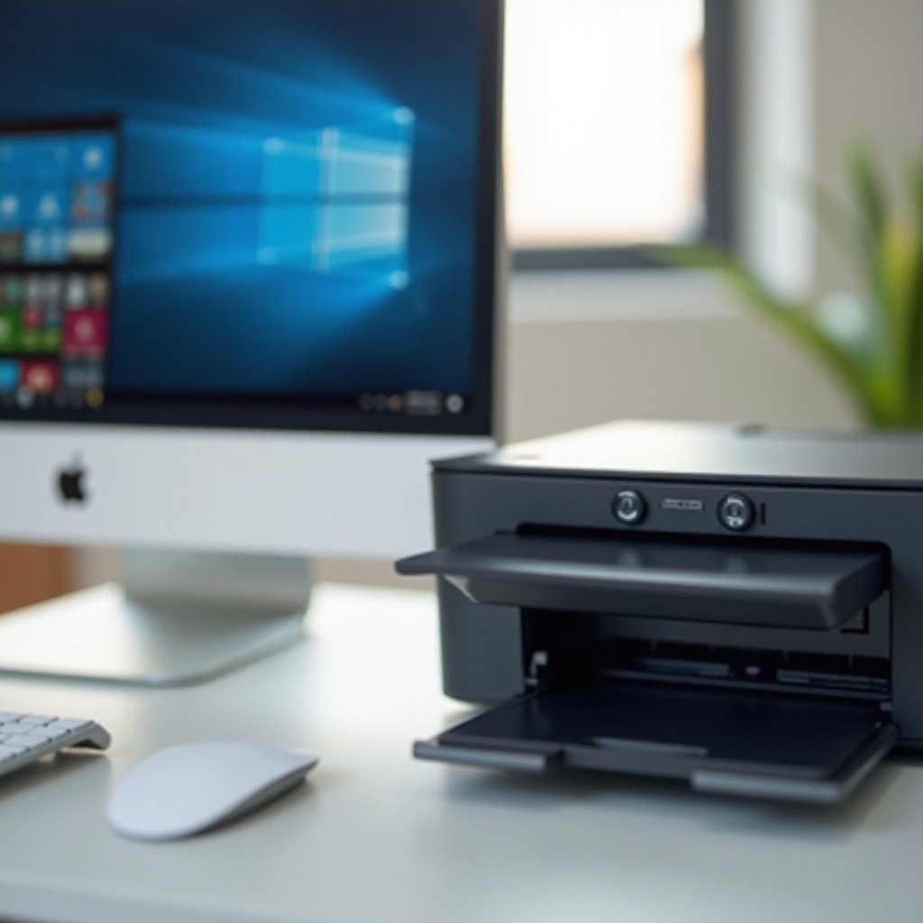 cómo compartir una impresora en Windows 10