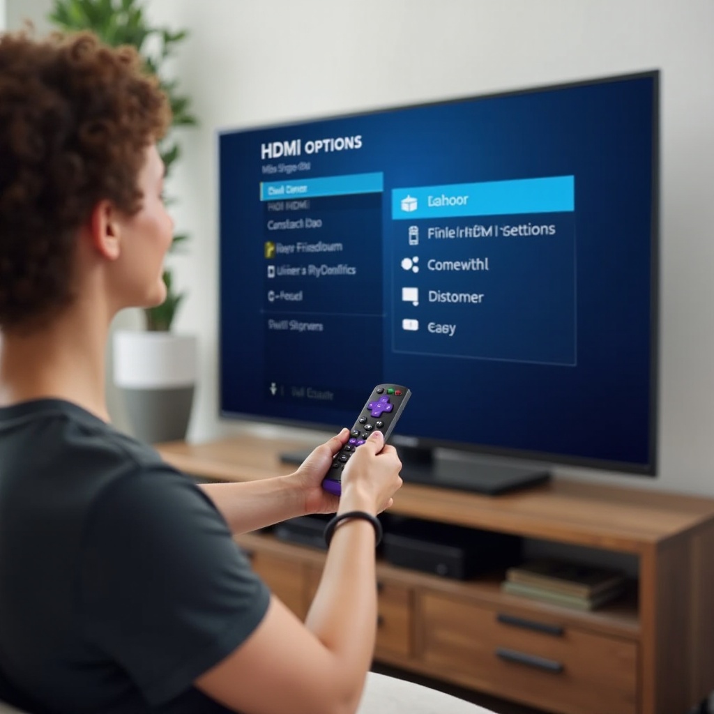 comment changer l'entrée HDMI sur une télévision Roku