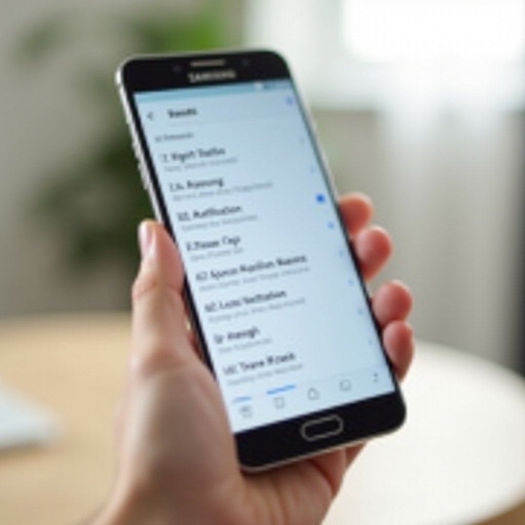 desativar o serviço de push da Samsung