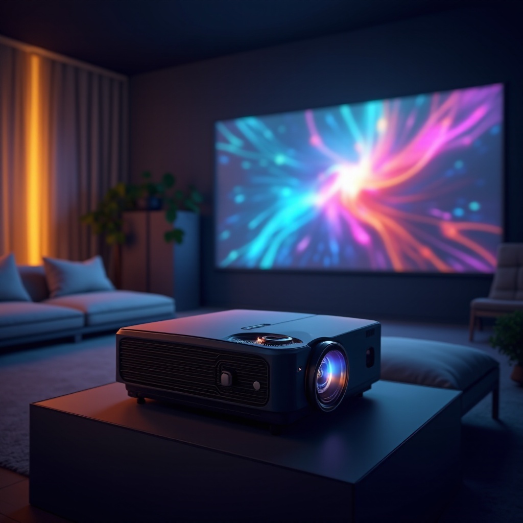 projetor de alta qualidade componentes de ponta