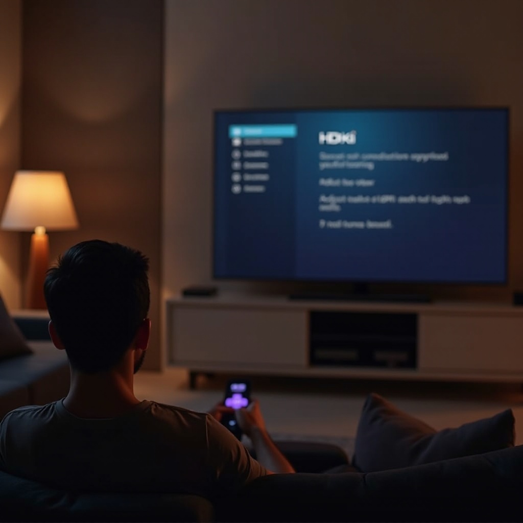 cómo cambiar la entrada HDMI en un televisor Roku
