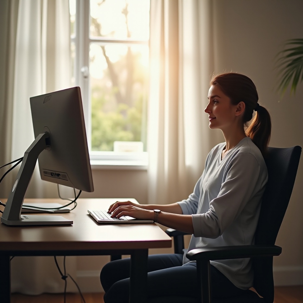 wie man die Augenbelastung bei einem Chromebook reduziert