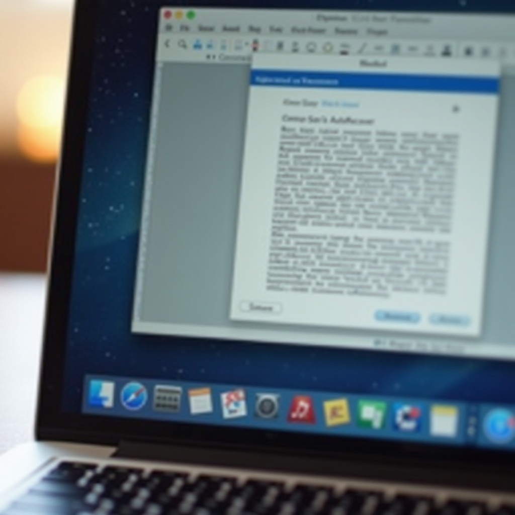 macbook word por qué siempre comenzar con un borrador anterior
