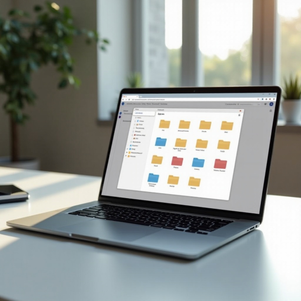 comment supprimer un dossier dans fichiers sur chromebook