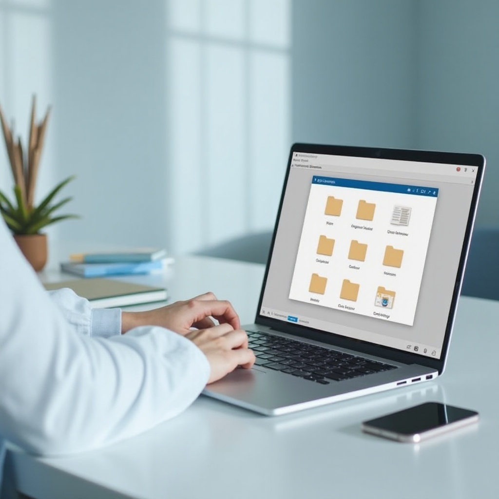 cómo eliminar una carpeta en archivos en chromebook