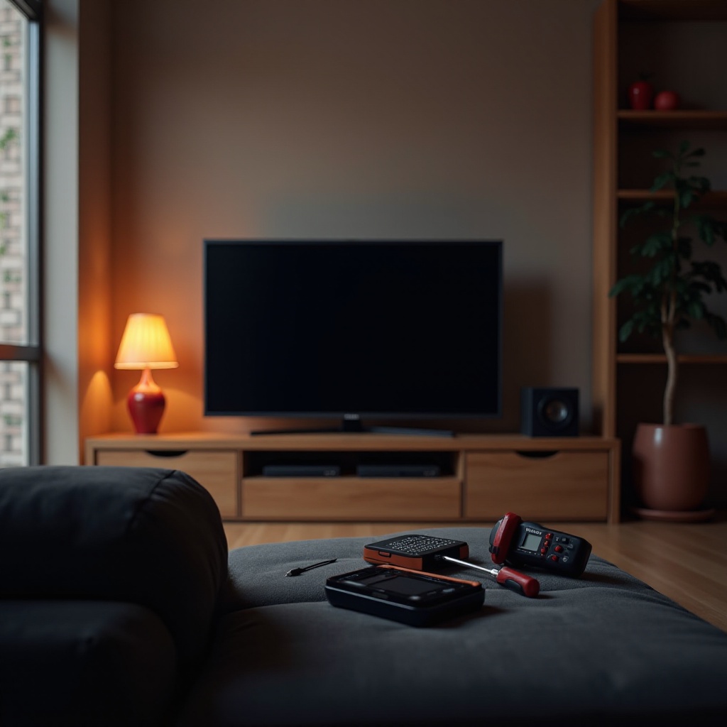 a tv philips parou de funcionar