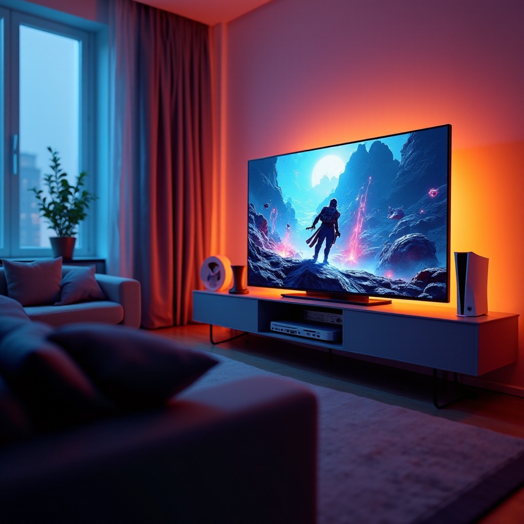 configurazione PS5 con TV