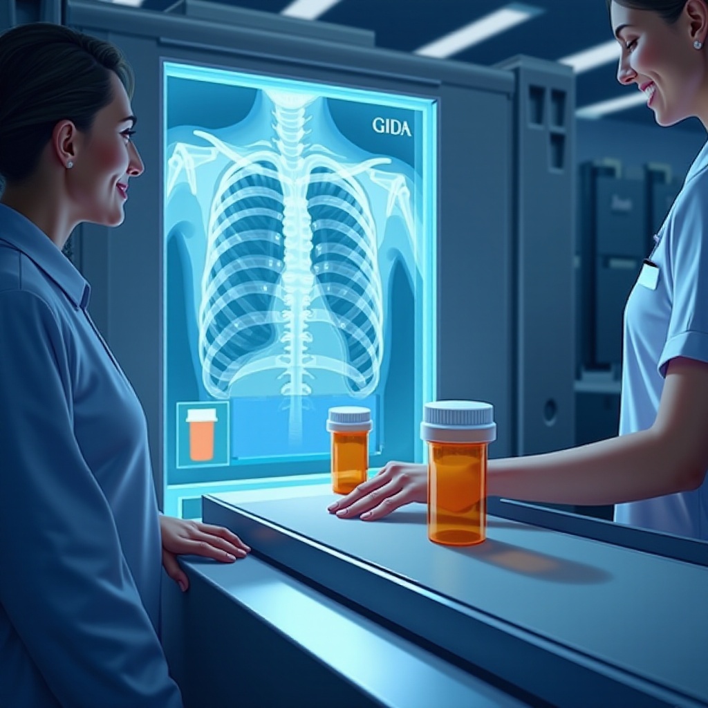 les scanners TSA peuvent-ils voir à travers les flacons de pilules