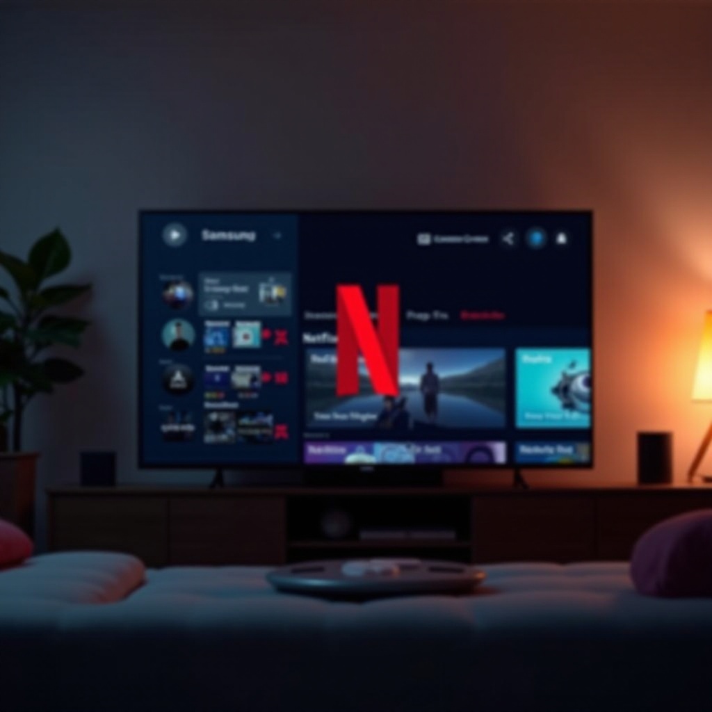 wie man sich bei Netflix auf einem Samsung-Fernseher abmeldet